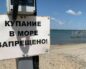 Закрытые пляжи
