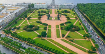 Марсово поле в Санкт-Петербурге