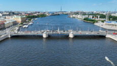 Тучков мост в Санкт-Петербурге