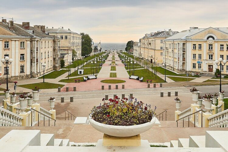 Центр города Силламяэ