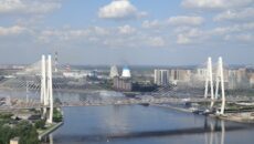 Большой Обуховский мост в Санкт-Петербурге Большой Обуховский мост в Санкт-Петербурге