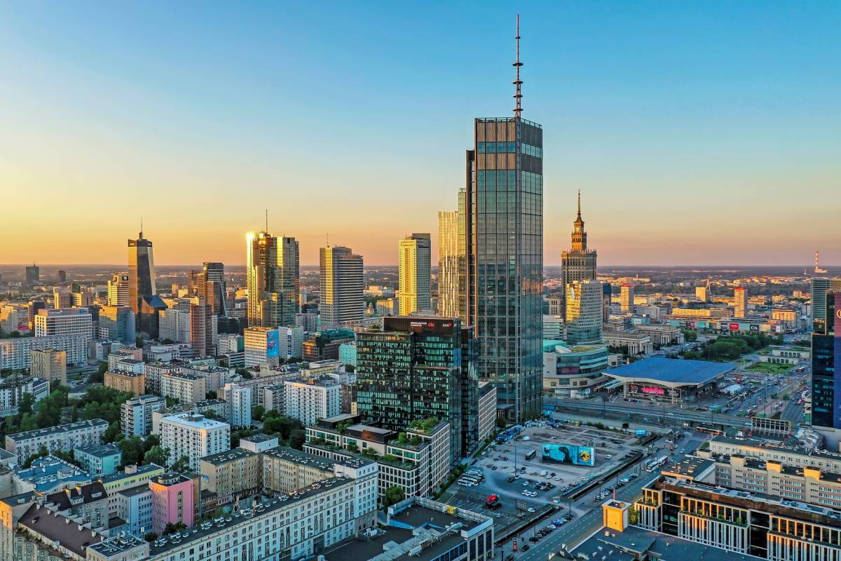 Город как на ладони: смотровая площадка появится на самом высоком небоскрёбе ЕС в Варшаве